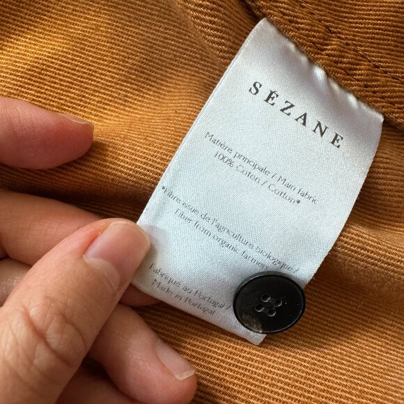 Sezane Will Jacket Léopard - Size XS - Picture 8 of 10